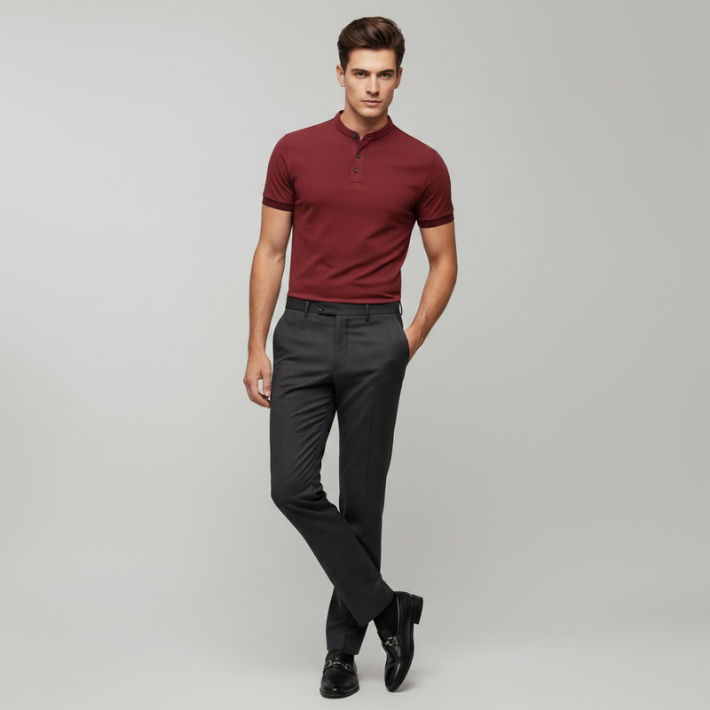 Men's Elegant Polo Shirt | Classic Casual Style