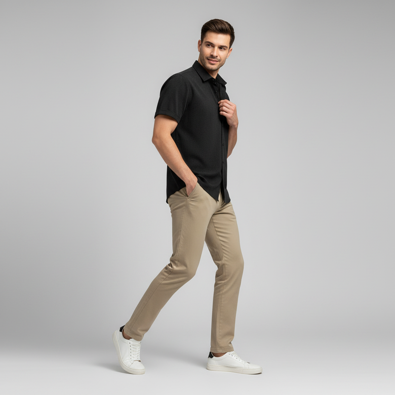 Men's Summer Casual Shirt | Lightweight Leisurewear