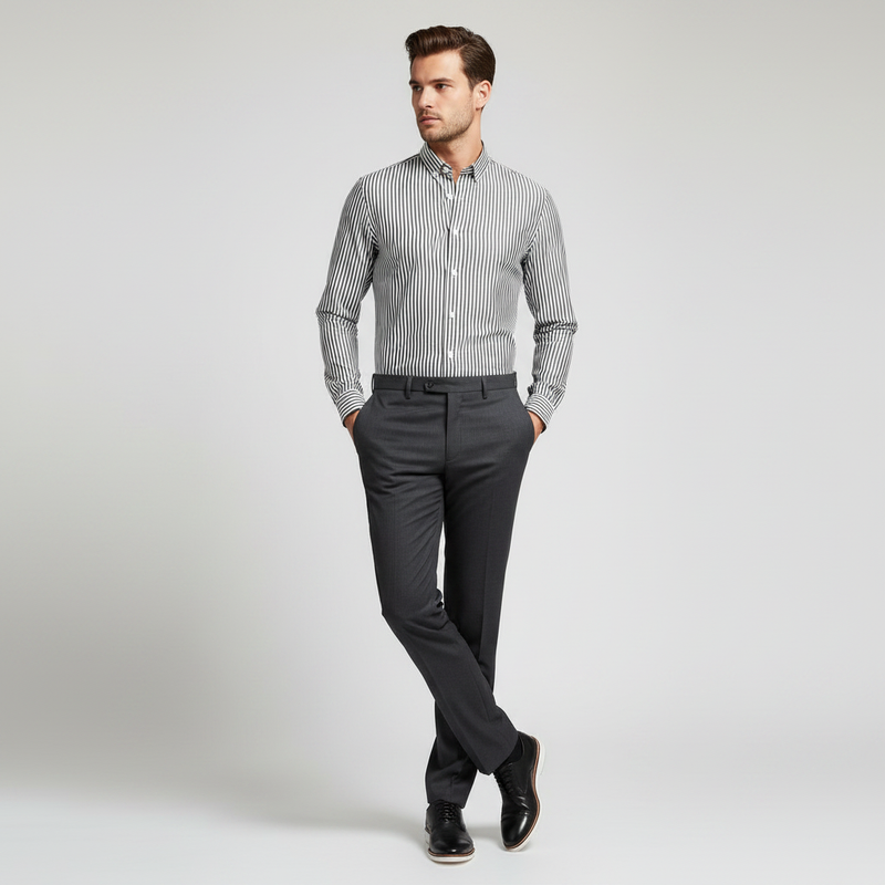 Antonio Striped Shirt | Men's Dress Shirt