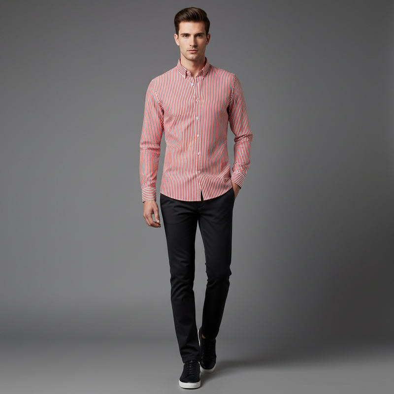 Antonio Striped Shirt | Men's Dress Shirt