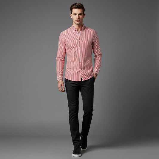 Antonio Striped Shirt | Men's Dress Shirt