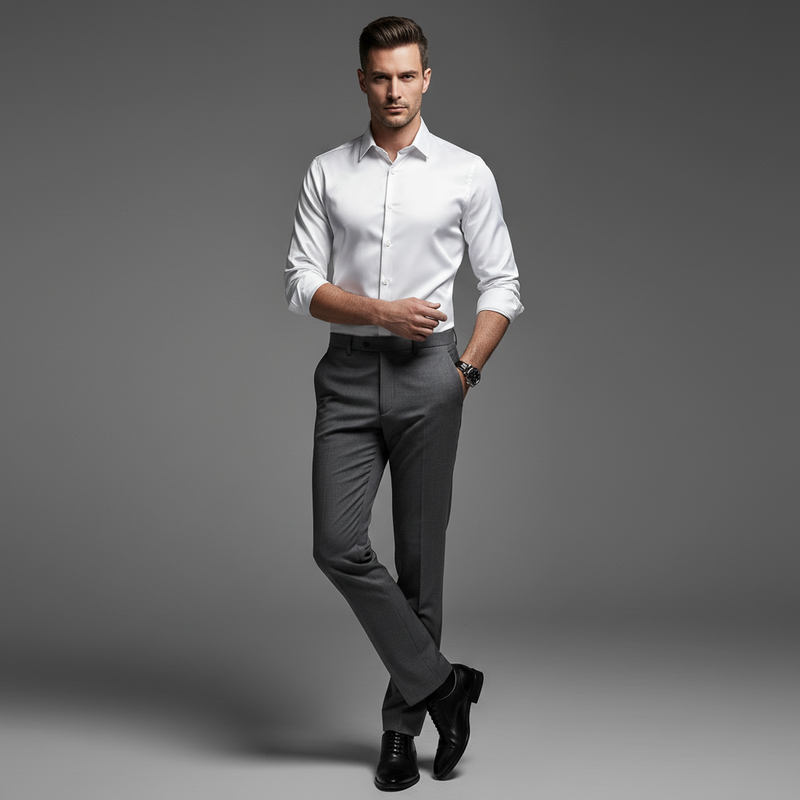 Jethro | Men's Wrinkle-Free Dress Shirt