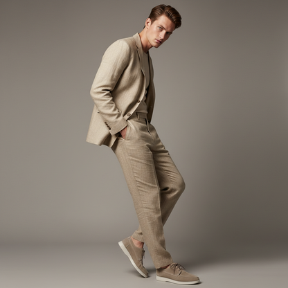Men's Brown Suede Loafers | Stylish Comfortable Footwear