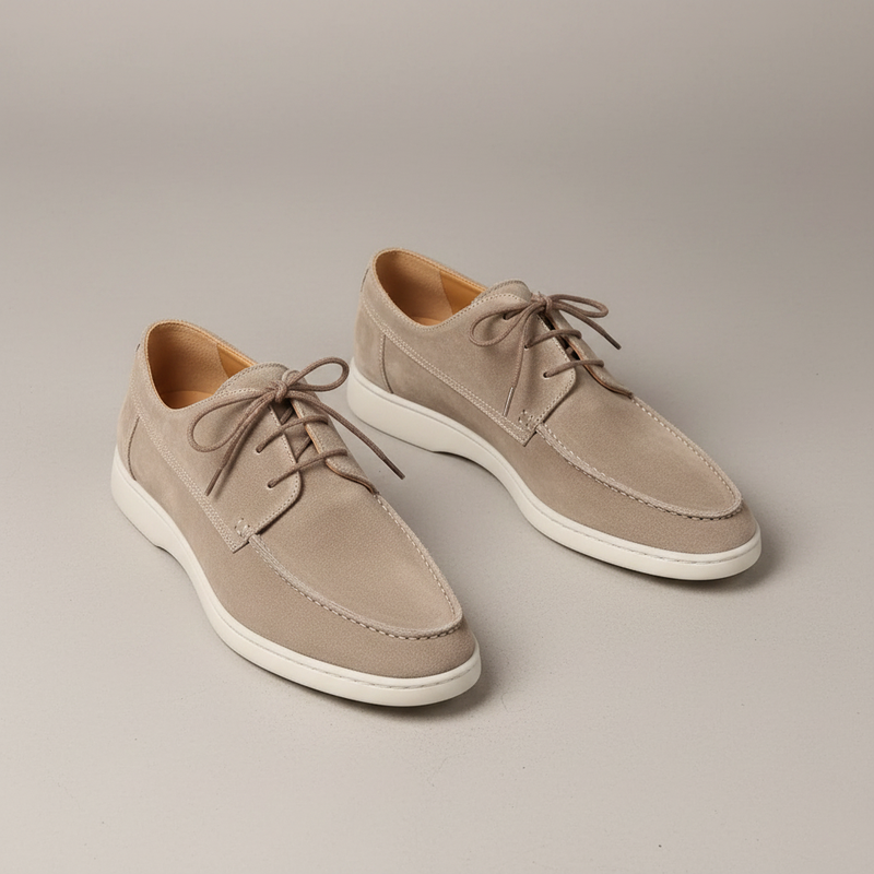 Men's Brown Suede Loafers | Stylish Comfortable Footwear