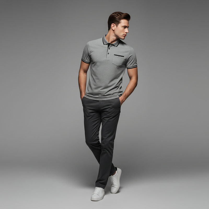 Men's Classic Fit Polo Shirt | Casual Wear