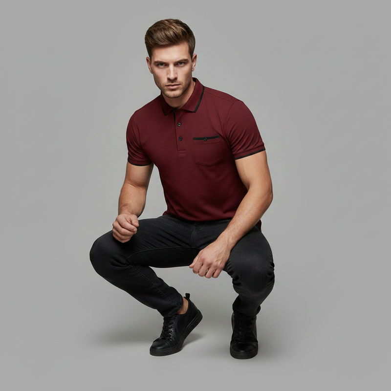 Men's Classic Fit Polo Shirt | Casual Wear