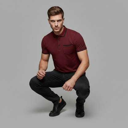 Men's Classic Fit Polo Shirt | Casual Wear