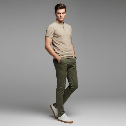 Men's Elegant Polo Shirt | Classic Casual Style