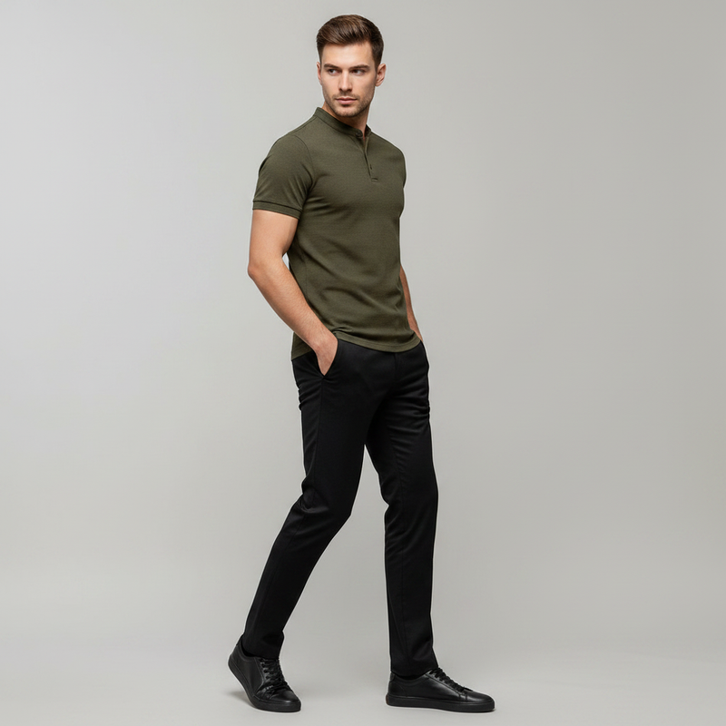 Men's Elegant Polo Shirt | Classic Casual Style